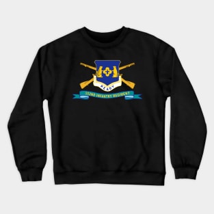 352nd Infantry Regiment w Br - Ribbon X 300 Crewneck Sweatshirt